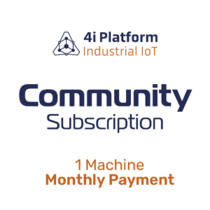 4i platform: Explore our Community Subscription with convenient monthly payments for 1 machine.